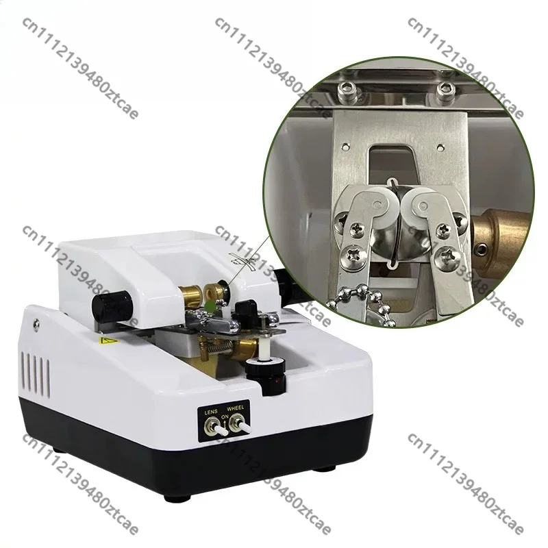 Lens Grooving Wire Drawing Machine Kit Stainless Steel Cutting For Half‑Rim Glasses Lens Processing DIY Replacement Hardware