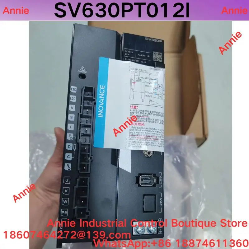 brand-new. SV630PT012I Servo Drive (2.9kW/3.0kW, Pulse Type, Three-Phase 380V)