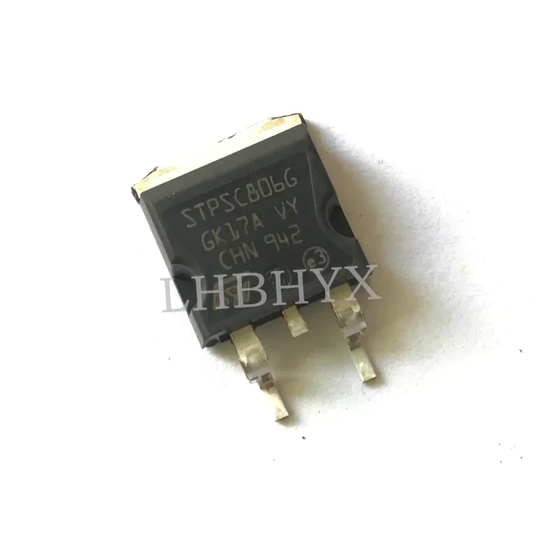 

STPSC806G Rectifier Sic Schottky 600V 8A STPSC806G-TR TO-263 New Original 1PCS