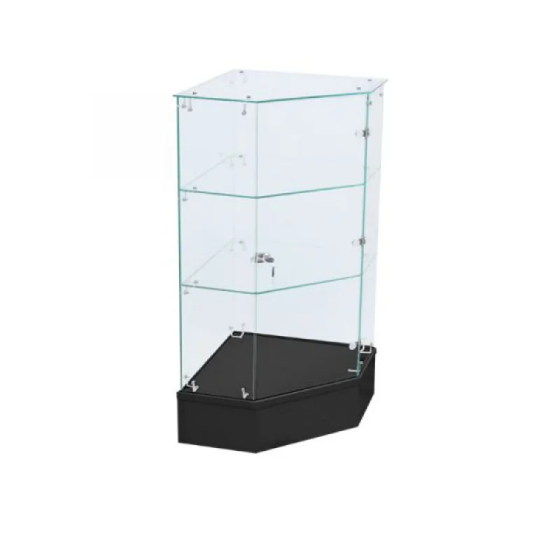 Keway vitrina de vidrio personalizada, vitrina completa