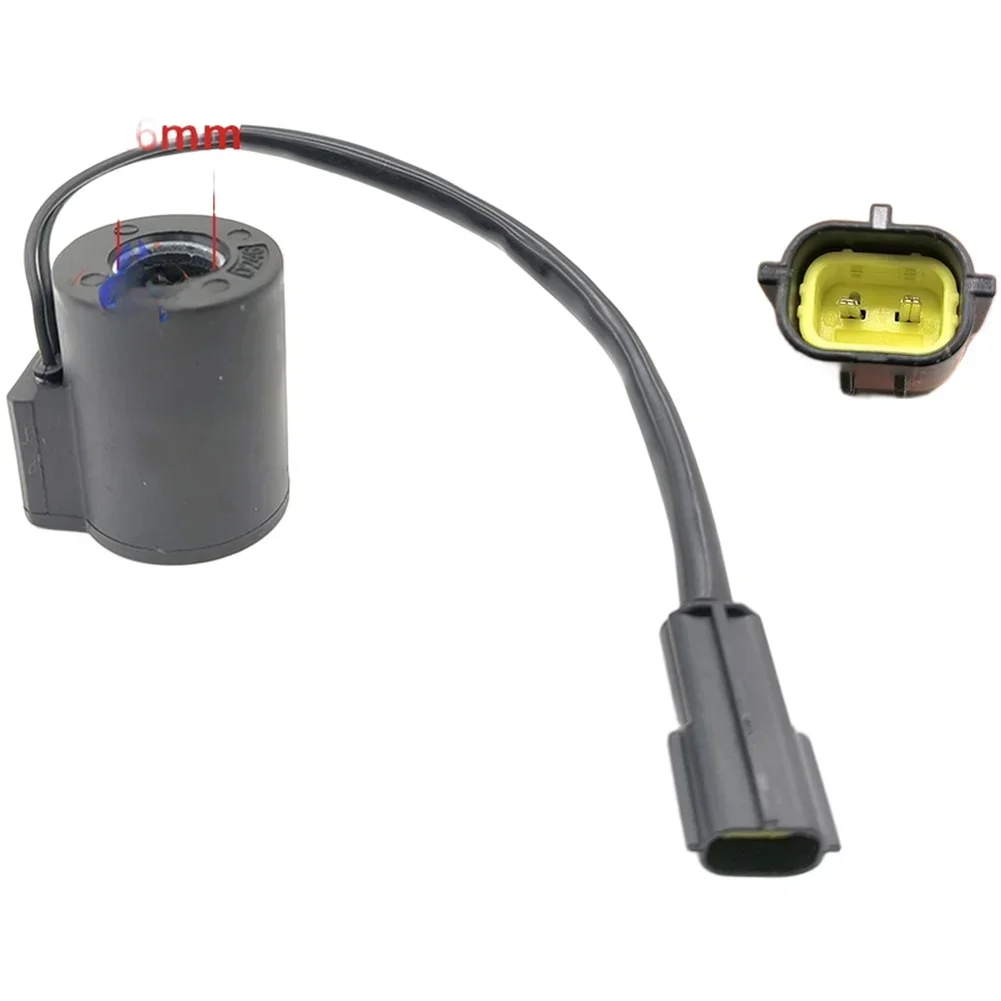 

DX55 DX75 Excavator Parts Pilot Safety Lock Solenoid Valve Coil 24V 16mm Bore Replacement Parts For Power Tools