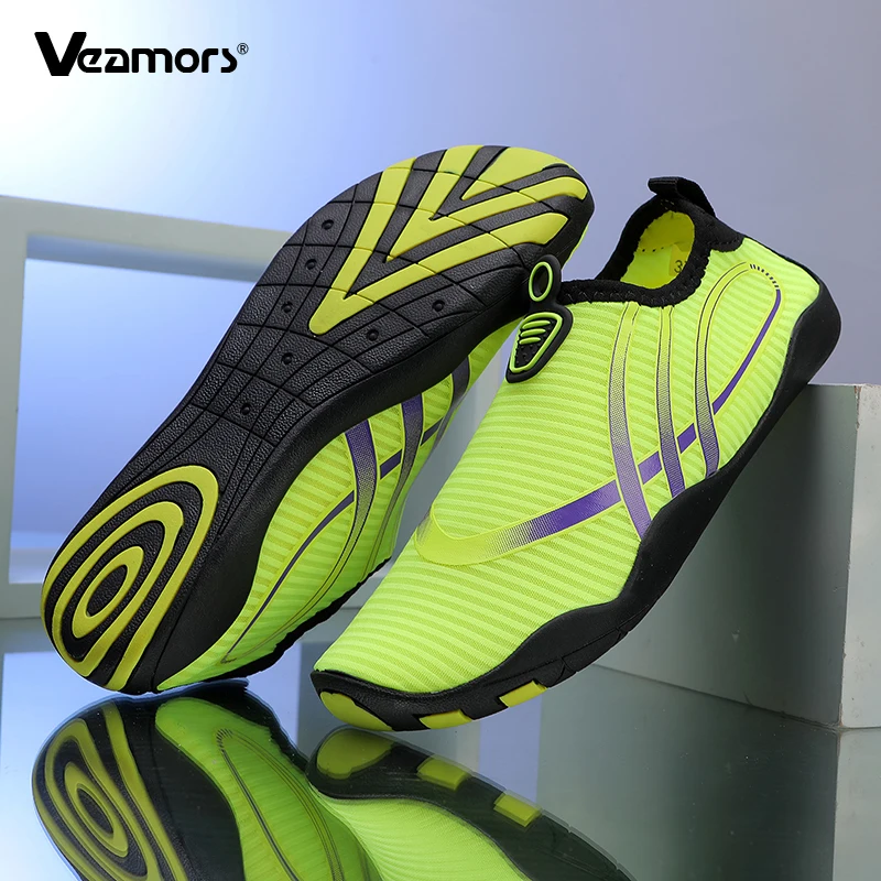 Quick Dry Men Barefoot Wading Shoes Women Breathable Light Aqua Shoes Soft Sole Water Shoes for Beach Swimming Surfing Non-slip