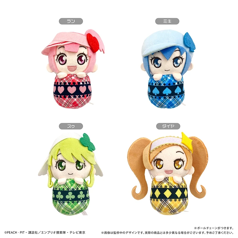 

Аниме Shugo Chara, неожиданная кукла размером ладони, игрушки Ran Su Miki Dia, хлопковые плюшевые куклы с героями мультфильмов, детские кавайные рождественские подарки