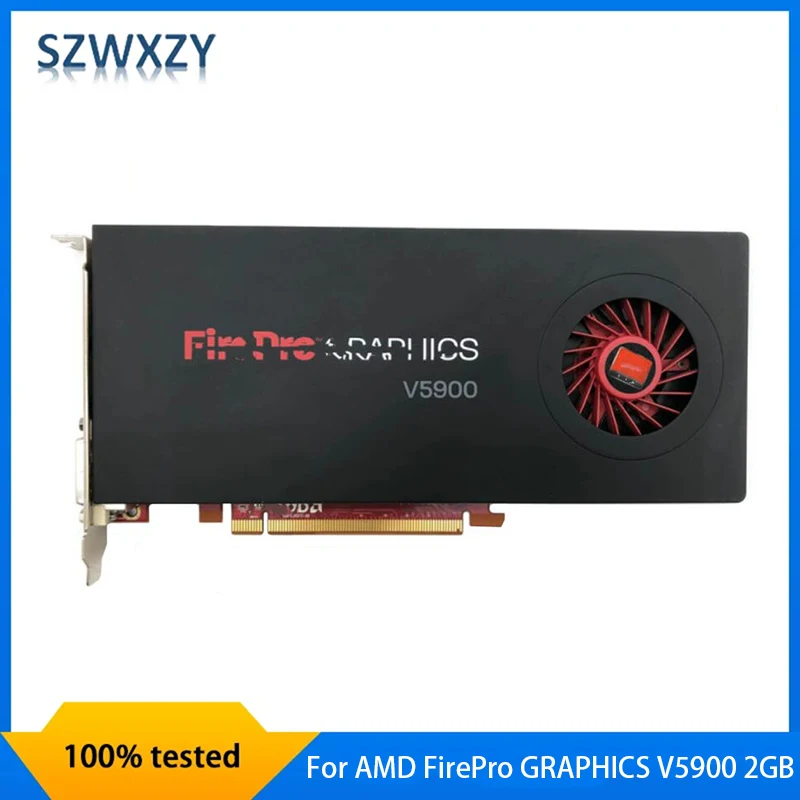 Original For AMD FirePro GRAPHICS V5900 2GB Graphics Card GDDR5 256Bit 100% Tested Fast Ship