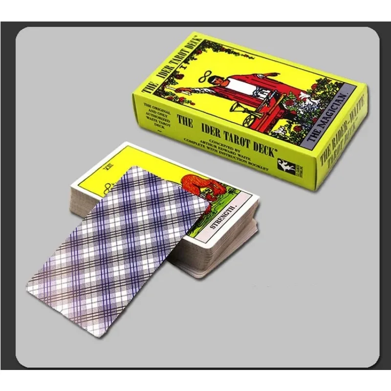 Full English version The Rider White tarot cards for divination personal use tarot deck for the the begginer