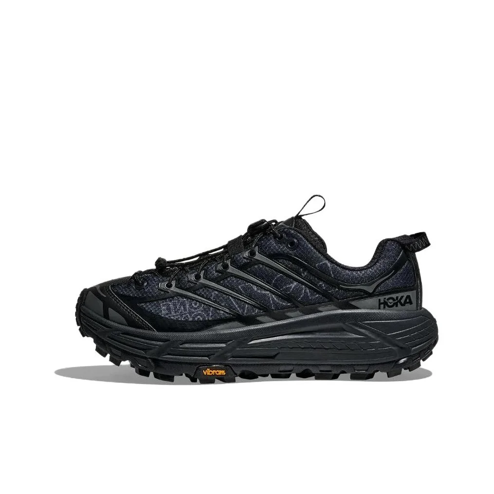 

HOKA ONE ONE Mafate Three 2 Casual Running Shoes Unisex Black 1175490-BCKT