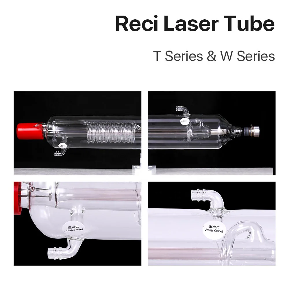 CL06 Reci 80W 100W 130W 150W 180W CO2 Laser Tube For Laser Cutting Machine