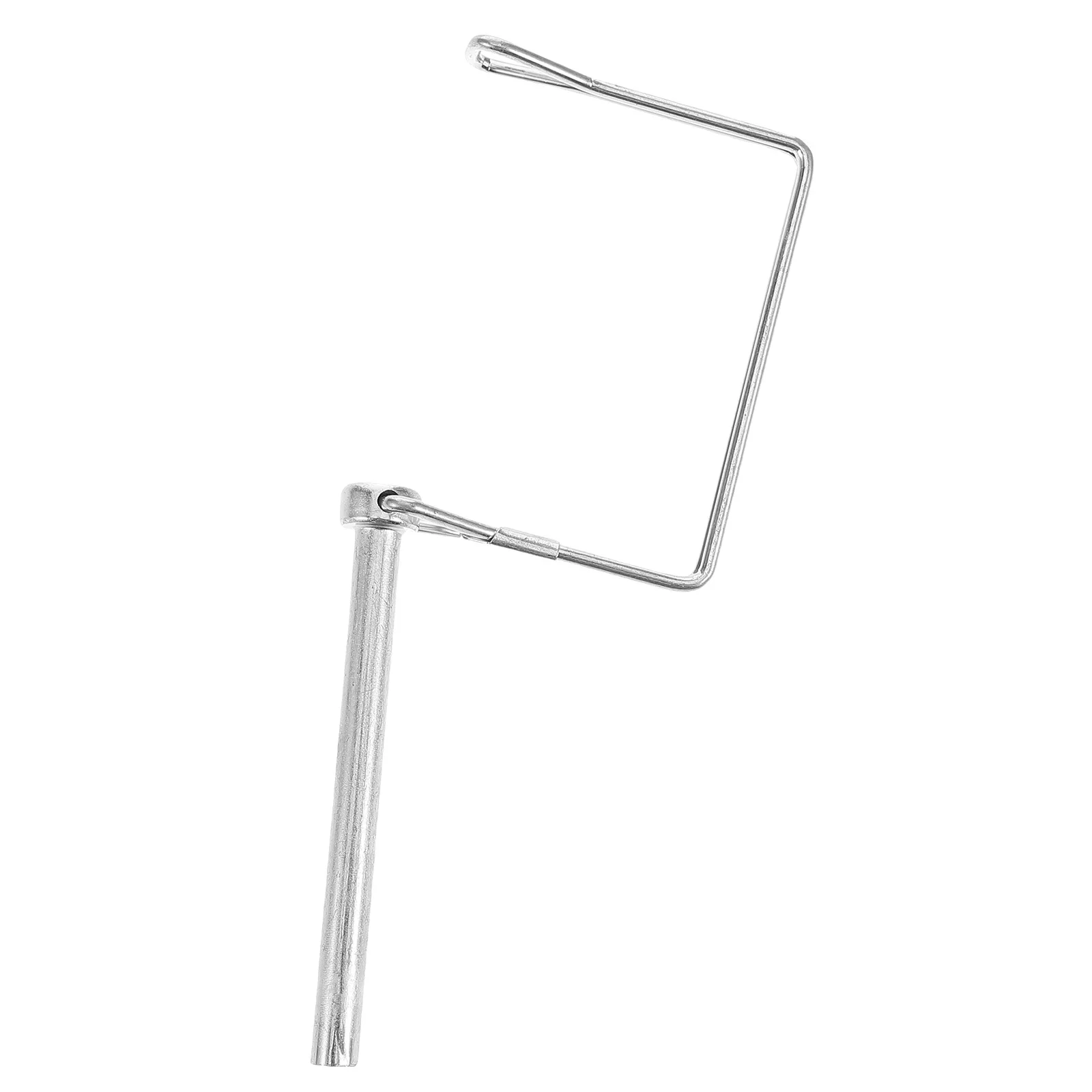 

Heavy Duty Wire Lock Trailer Hitch Locking Coupler Safety Pin Durable Shaft Locking Pin For Lawn Tractor Mower Gate Latch