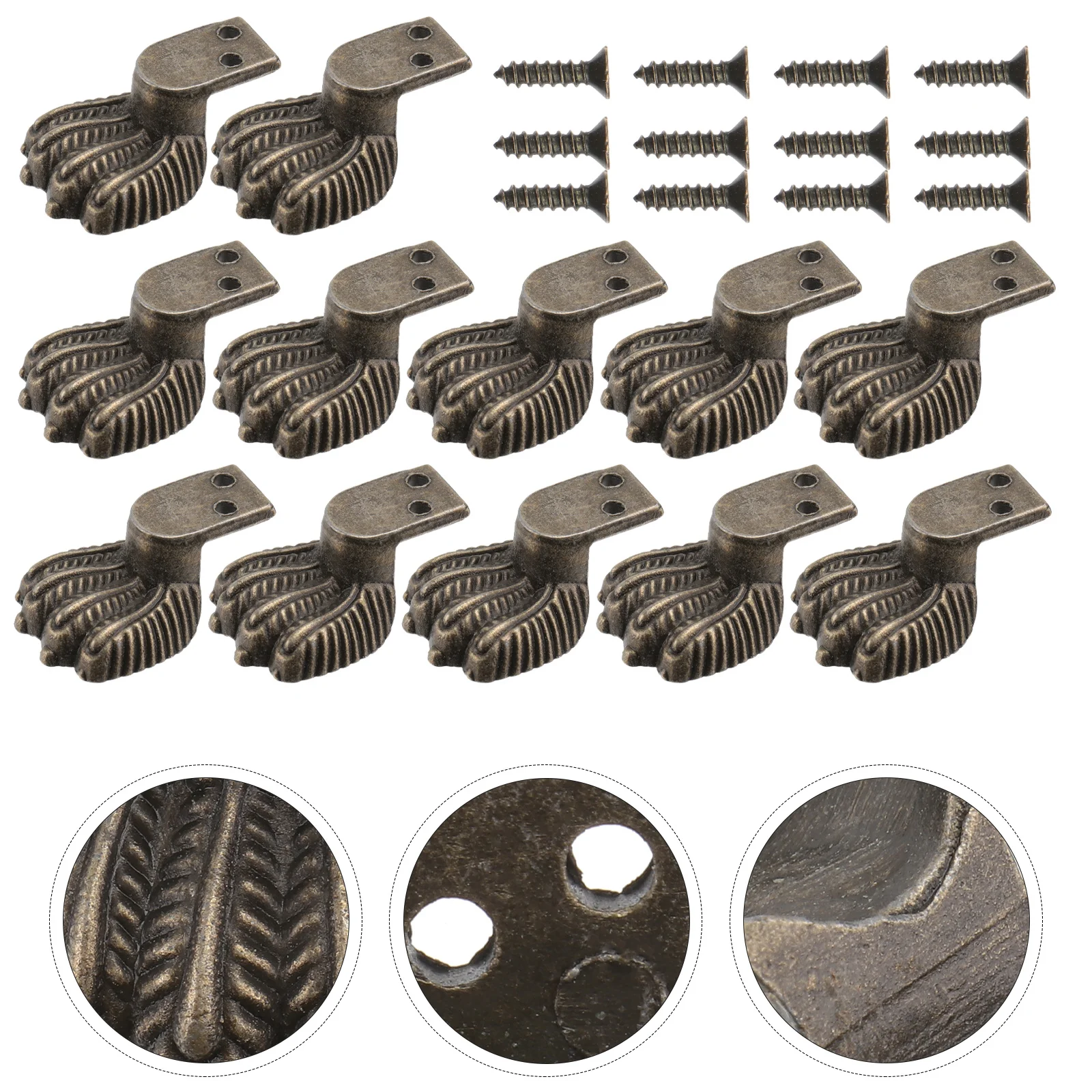 12Pcs Heightening Foot Base Non-Slip Furniture Foot Protector for Beds Sofas Chairs Home Anti-Slip Base Home Supplies