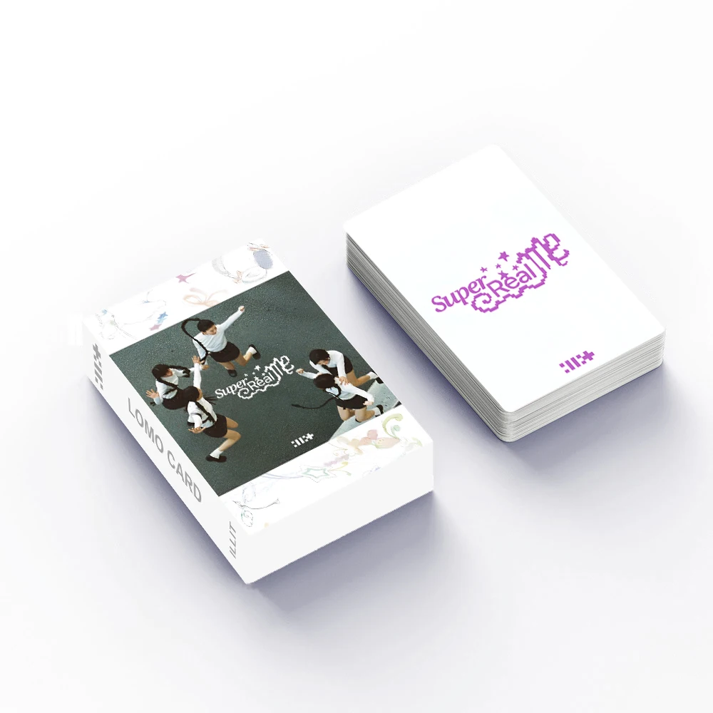 55ชิ้นรูป hybe ใหม่สาวกลุ่ม Illit อัลบั้มใหม่ super real ME yunah minju Moka wonhee Iroha