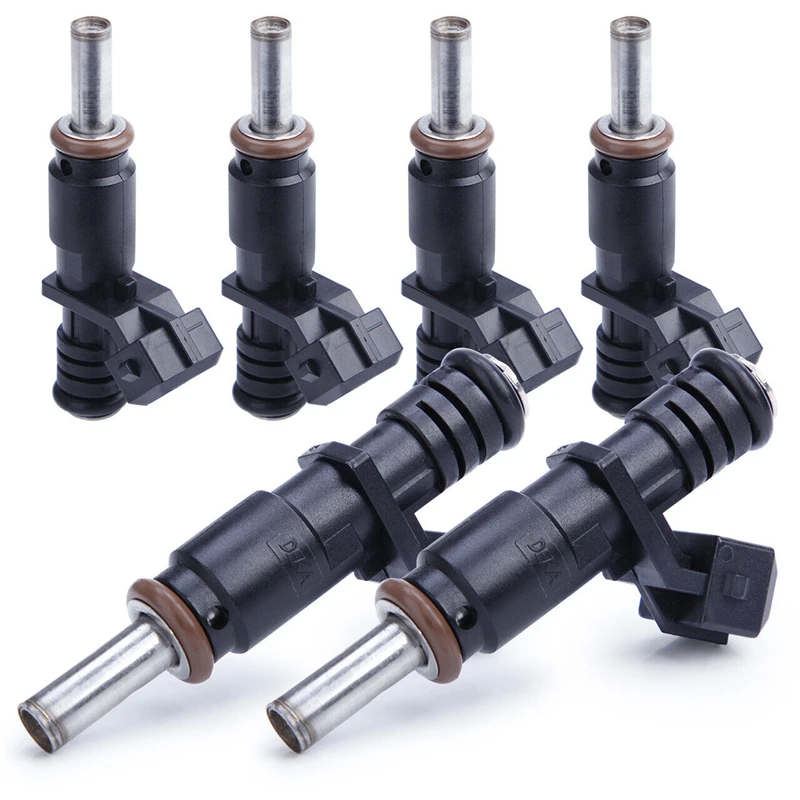 6pcs 13537531634 FUEL INJECTORS for BMW 328i 330i 525i 528i 530i X3 X5 Z4