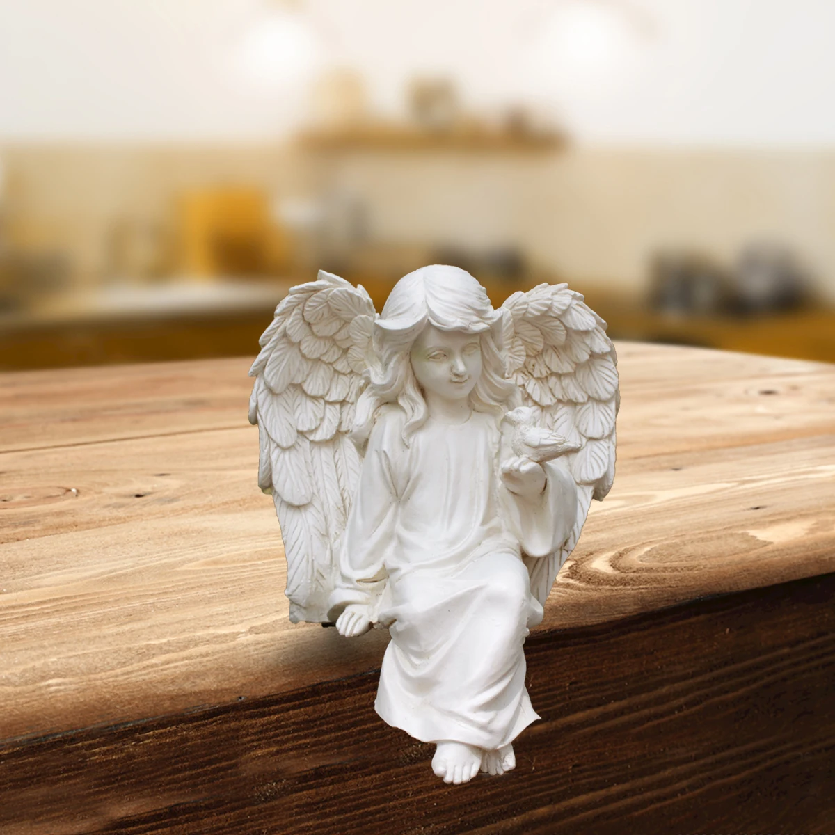 1PC/Angel Girl Wing Ornament - Resin Crafts - Home Decoration Outdoor Garden Statues - European and American Decorative Statues