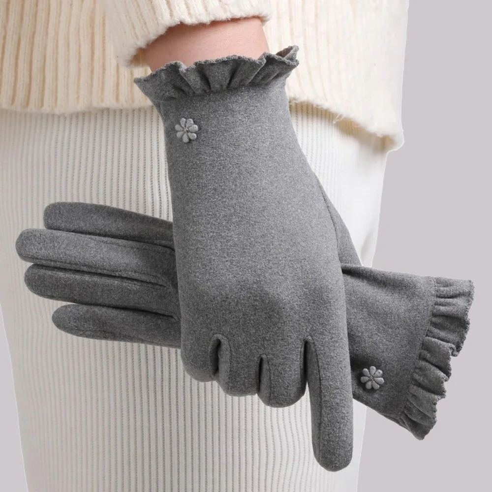 

New Dralon Winter Gloves Warm Full Finger Touch Screen Gloves Windproof Coldproof Skiing Gloves for Outdoor Cycling Skiing
