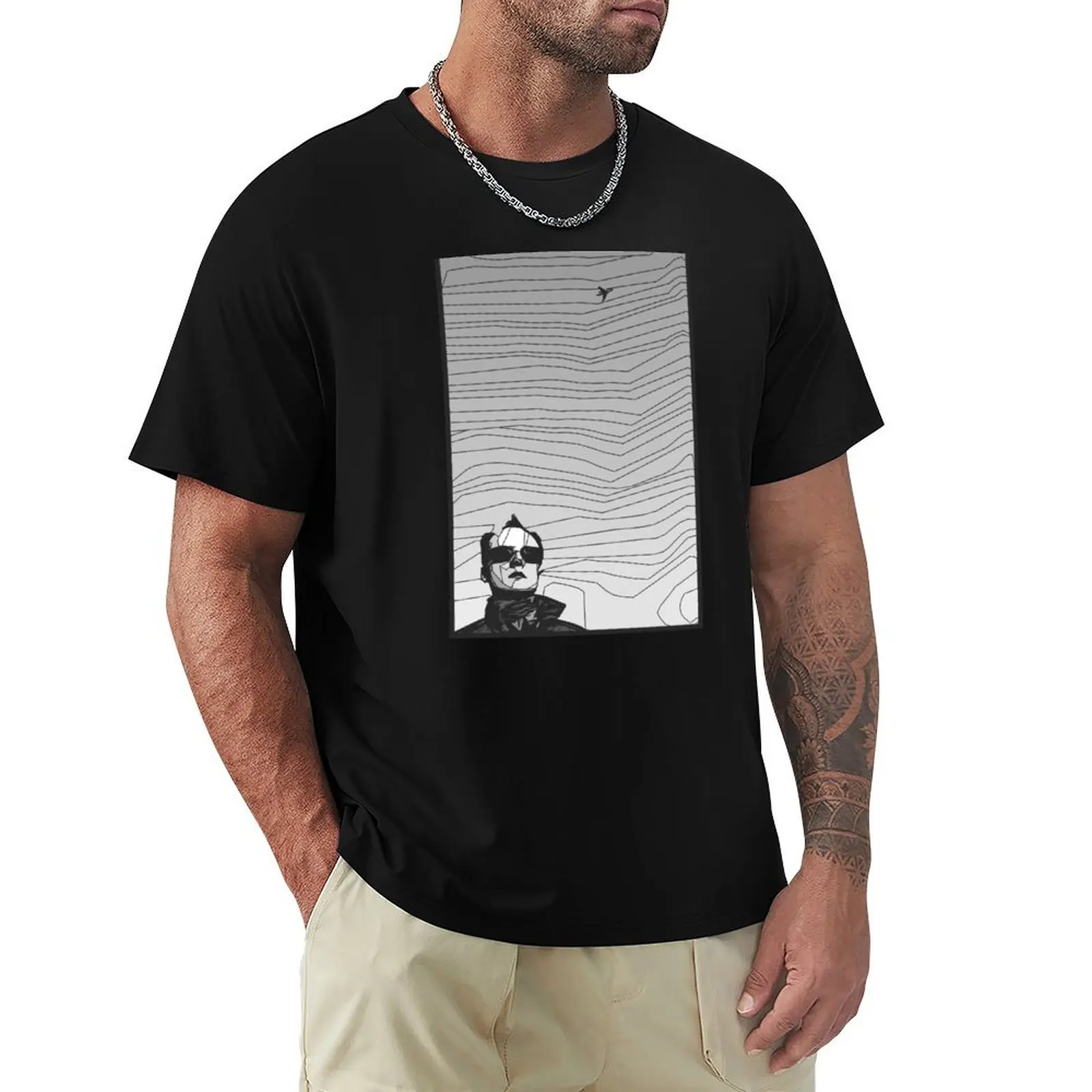 Kool Klaus Nomi (missed the plane) T-Shirt Athletic Quick Dry T-Shirt for Men