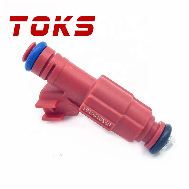 TOKS 4X 0280156161 fuel injector nozzle For Ford Mustang Windstar Focus Jeep Cherokee Liberty Dodge Dakota Ram 3.7L 3.9L 00-2003