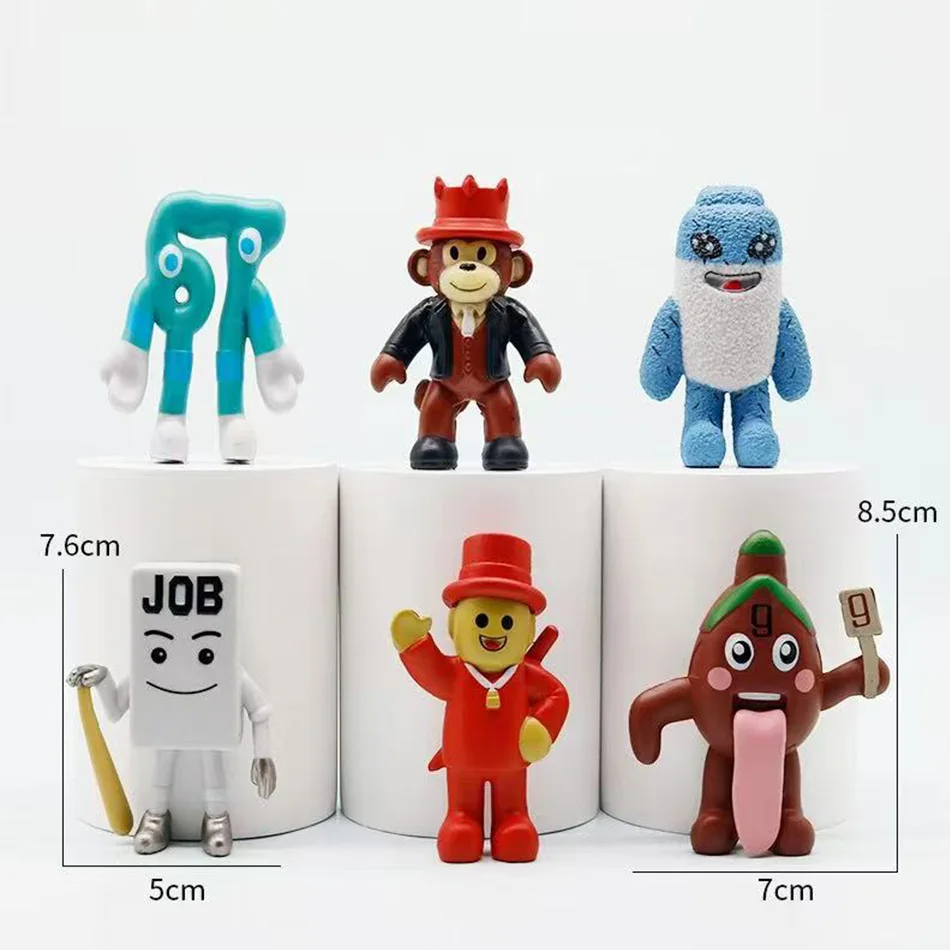 Hot Cartoon Game Steal A Brainrot Cute Figurine Animals PVC Model Toys Decoration Accessories Toys Halloween Christmas Gifts