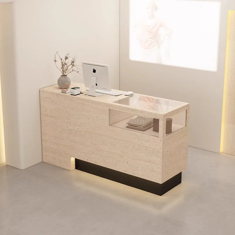 

Organizers Design Reception Desks Modern Shop Beauty Bar Luxury Hotel Reception Desks Restaurant Scrivania Trendy Furniture