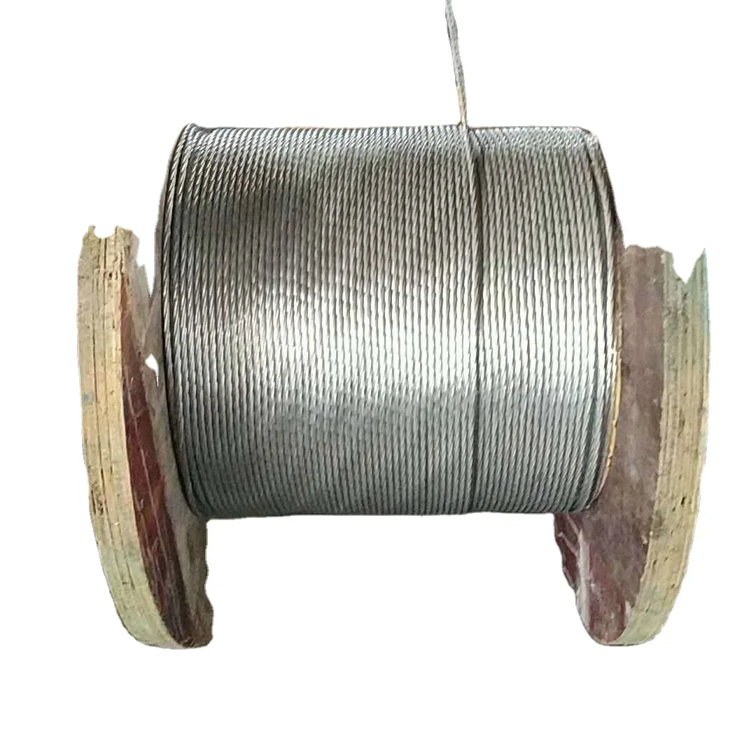 Customized Galvanized Steel Wire Strand PC Copper Clad Wire with Stainless Jump Ring for Rope Application