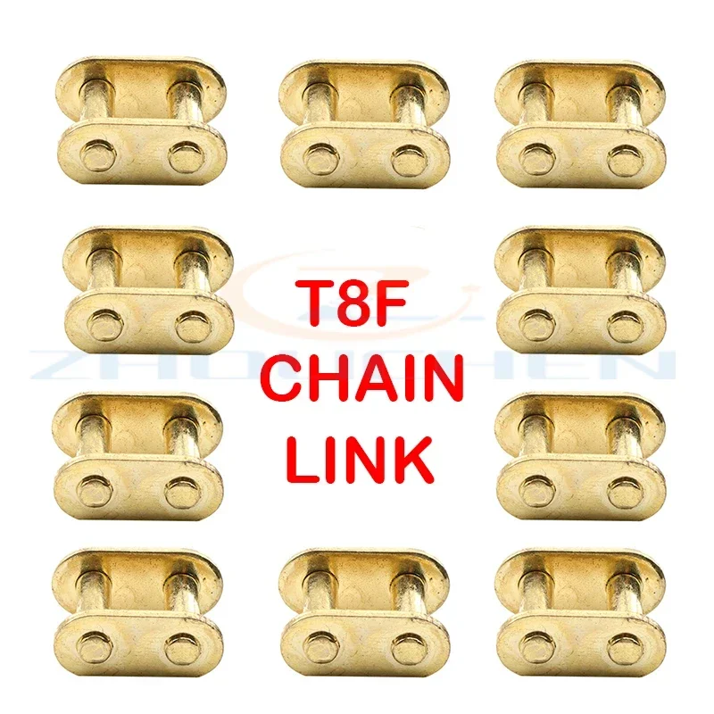 10 PCS T8F Chain Spare Main Link for Mini Dirt BIKE Quad ATV 47cc 49cc Minimoto Pocket Bikes