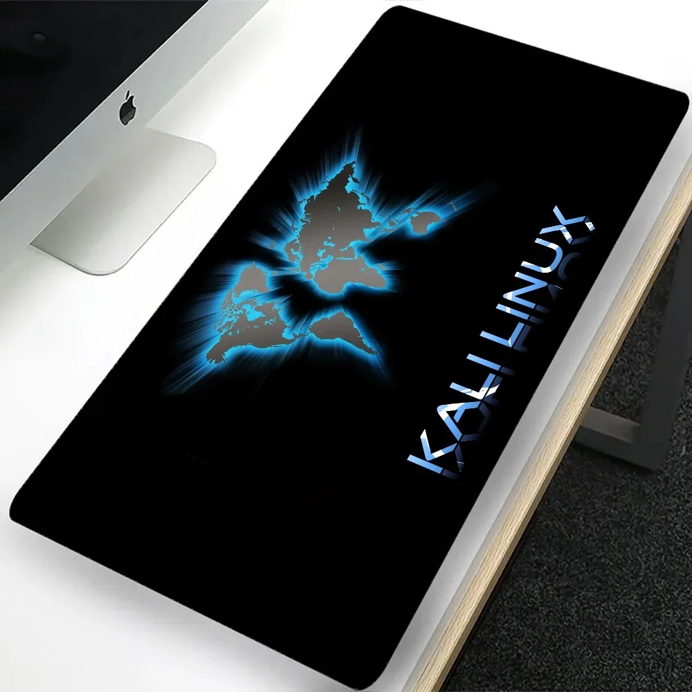 Kali Linux Large Gaming Mouse Pad Computer Mousepad PC Gamer Laptop Mouse Mat Office Mausepad XXL Silicone Keyboard Mat Desk Pad