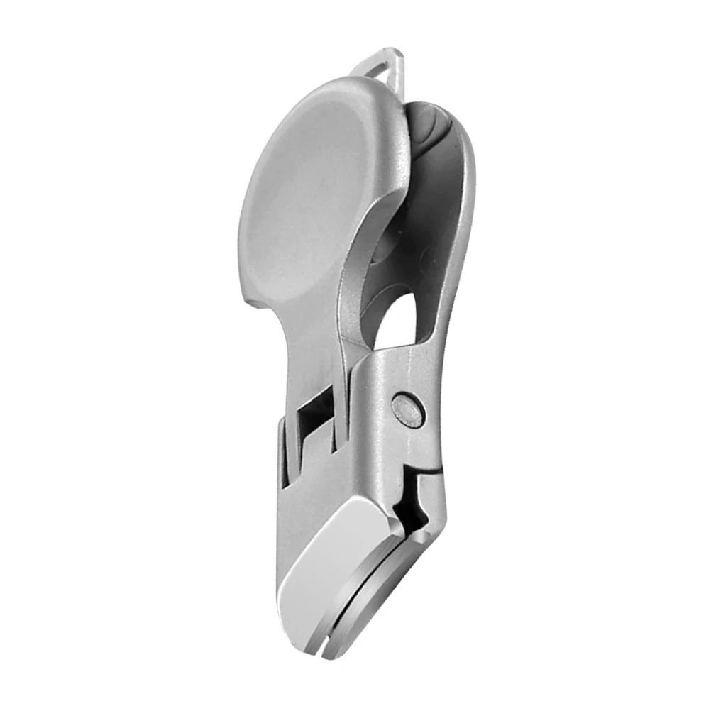 

Anti Splash Nail Clippers Compact Mini Stainless Steel Wide Jaw Toenail Cutter Precision Trimmer Thick Material Long