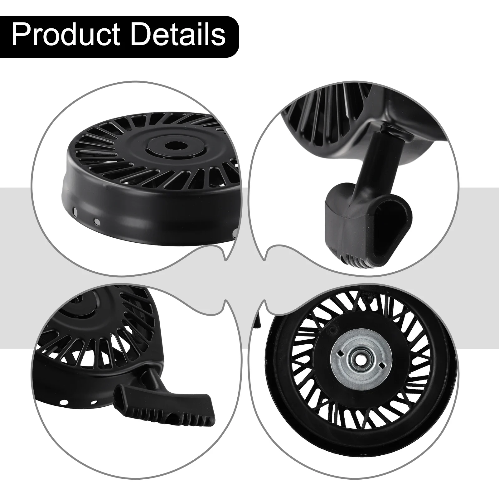 Effortless Engine Starting with Plastic Nylon Metal Recoil Pull Start Starter for Tecumseh LEV100 LEV80 Effortless