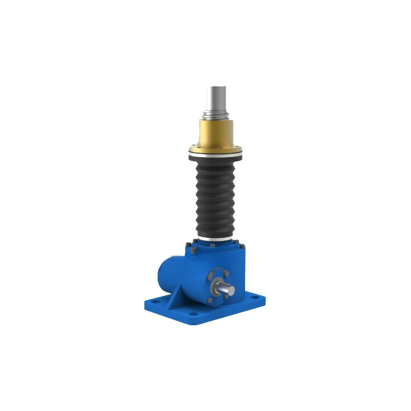 Worm gear screw lift lift table Worm gear worm lift vertical flange electric hand crank copper nut