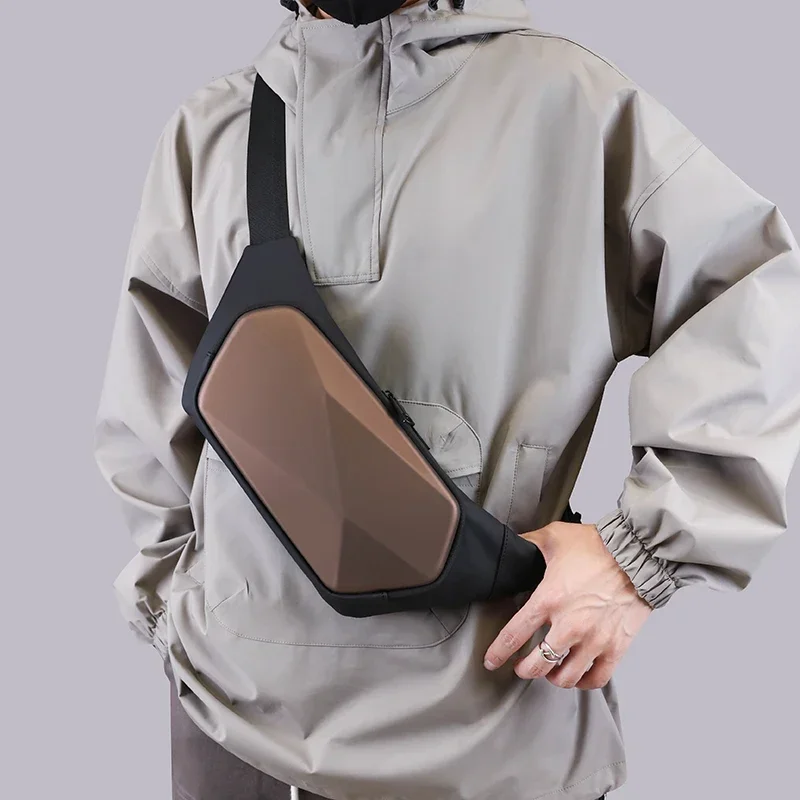 Nuevo bolso de hombre impermeable, resistente al desgaste, de alta gama, minimalista, mini bolso de hombro de viaje y compras kez 가