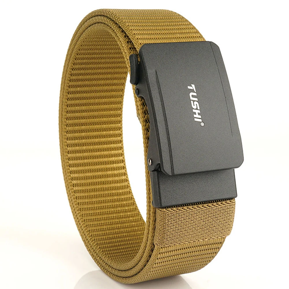 TUSHI Neuer Automatischer Schnallengürtel Leichter Komfortabler Nylon-Militärgürtel Outdoor-Jagd Multifunktionaler Taktischer Gürtel Canvas Herrengürtel – Detail 16