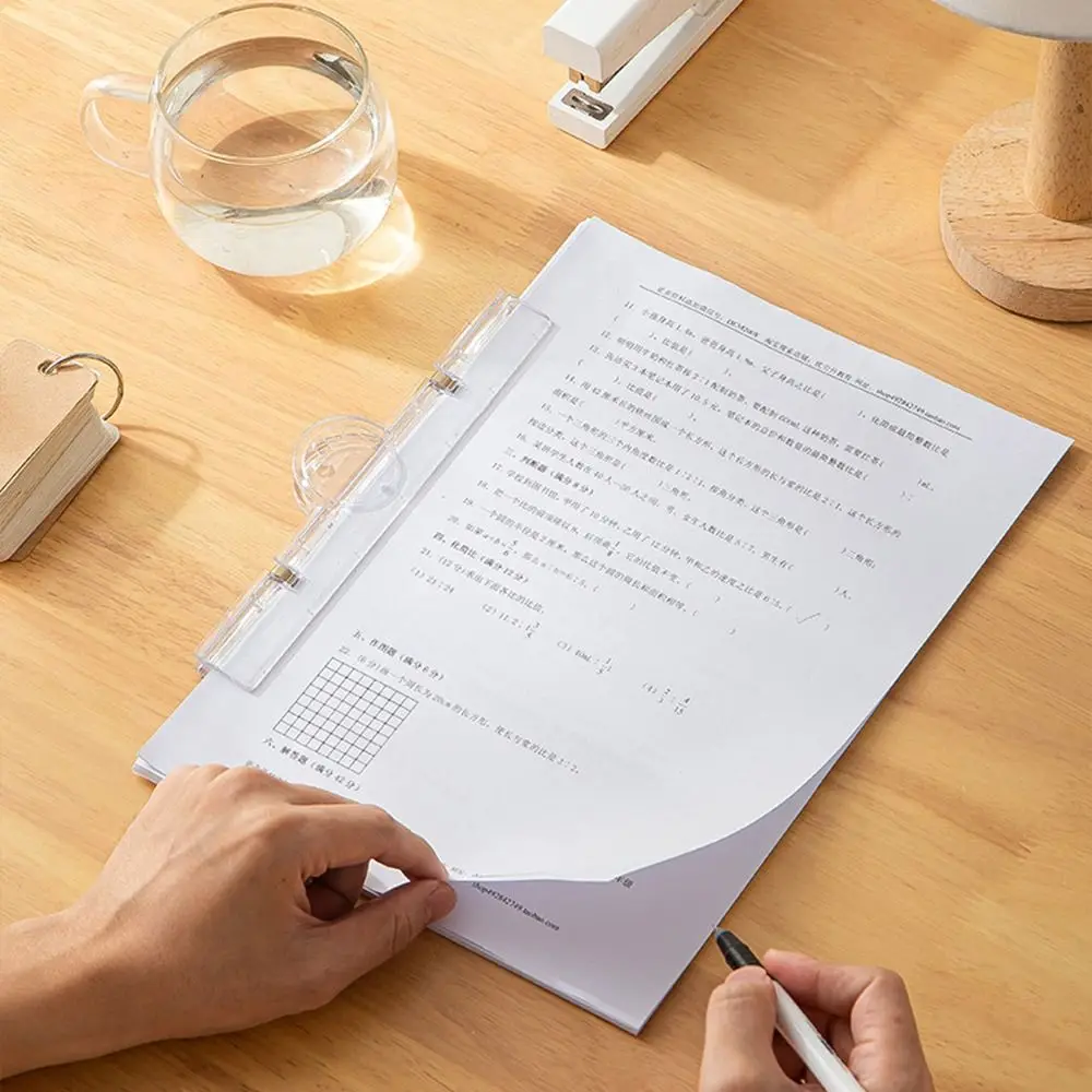 Voucher Holder Hand Account Note Organizer Memo Holder Scrapbooking Magnetic Paper Clip Paper Folder File Holder Ticket Clamp