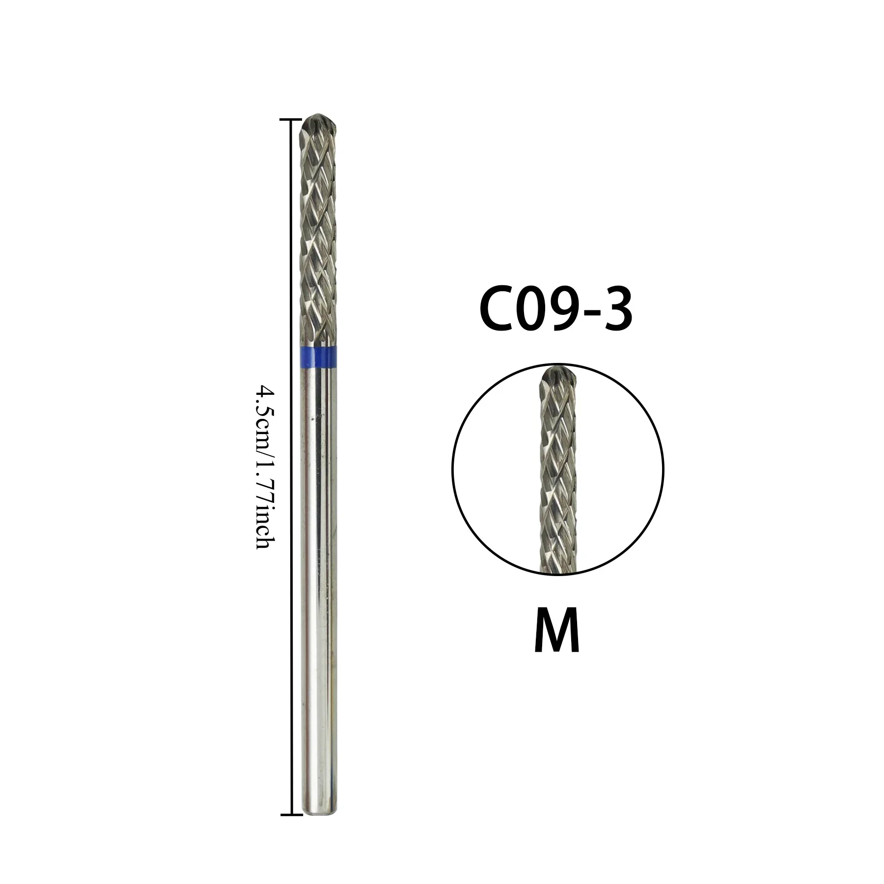 1pcs Carbide Milling Cutter Nail Drill Bits Electric Manicure Drills Pedicure Mill Bits Machine Files Nail Art accessories Tool