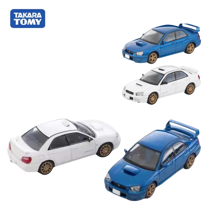 

TOMYTEC TLV Subaru N336a Impreg WRX STI N337a die-cast alloy car models, boys' room decoration, adult collectible ornaments.