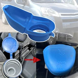 For Citroen Berlingo 1997 1998 1999 2000 - 2018 Peugeot Partner Washer Reservoir Fluid Tank Bottle Lid Screen Wash Funnel Cap