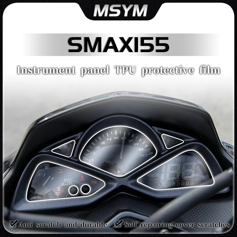 

For Yamaha SMAX155 SMAX 155 Motorcycle Accessories Instrument Speedometer Screen Dashboard Cluster Scratch Protection Film