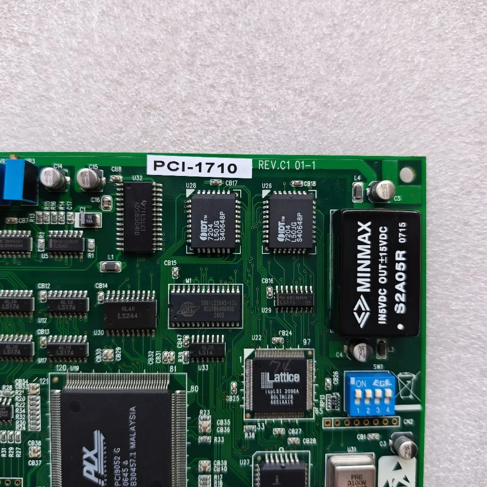 PCI-1710 REV.C1 01-1 DAQ Data Acquisition Card For Advantech Industrial Control Card