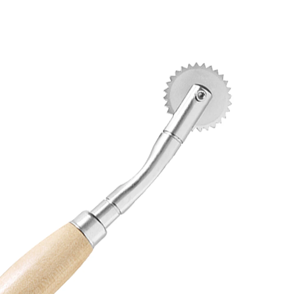 

Professional Sewing Tool Tailor Gauge Sliding Marker Round Delimit Scribe Wheel Scanning Line Cloth Toothed Wheel Durable High