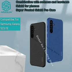 for Samsung Galaxy S24 FE 5G Nillkin Super Frosted Shield Pro Case Anti vibration protection phone case protective cover