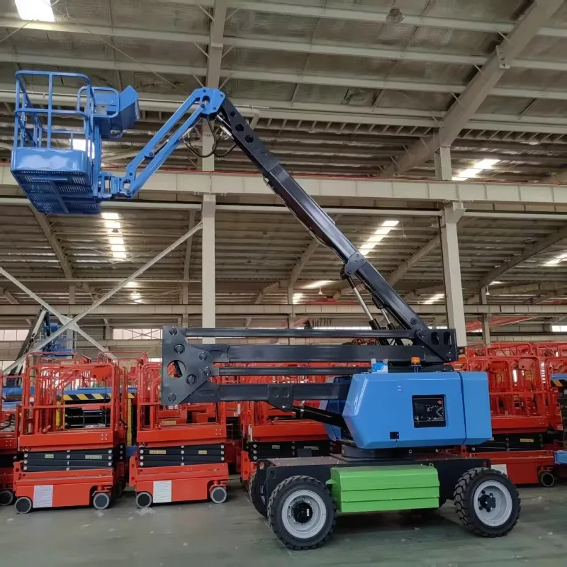 New OEM ADGTBZ14 High Altitude Aerial Work Platform Self-Propelled Hydraulic 8.5m Working Height 200kg Load Capacity 1.53x0.78m