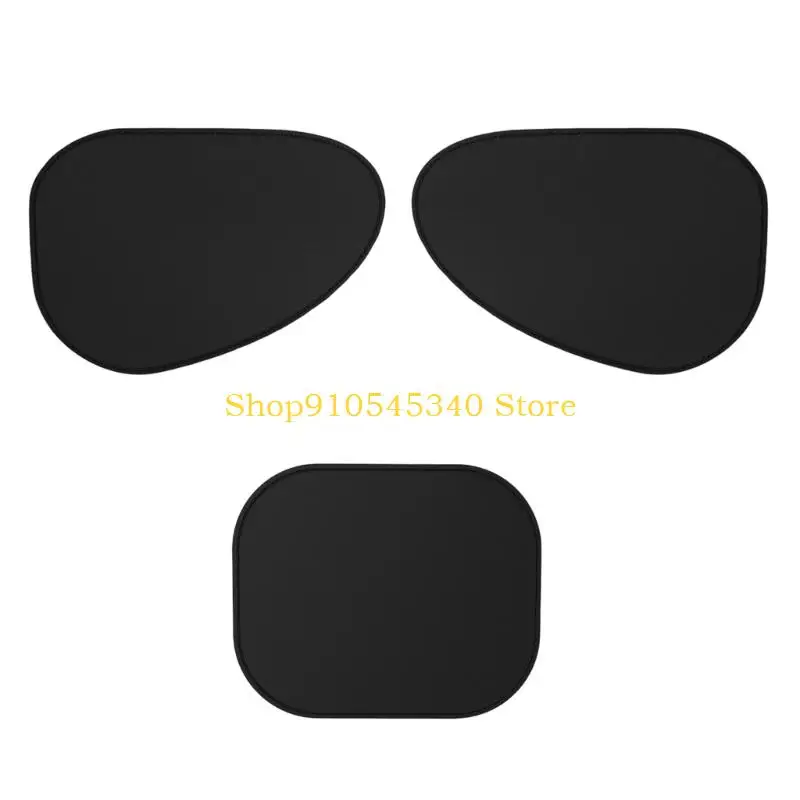 

U2JA Universal Electrostatic Car Window Shade Heat Reducing Panel Easy Remove Design For Home Office Vehicle Use