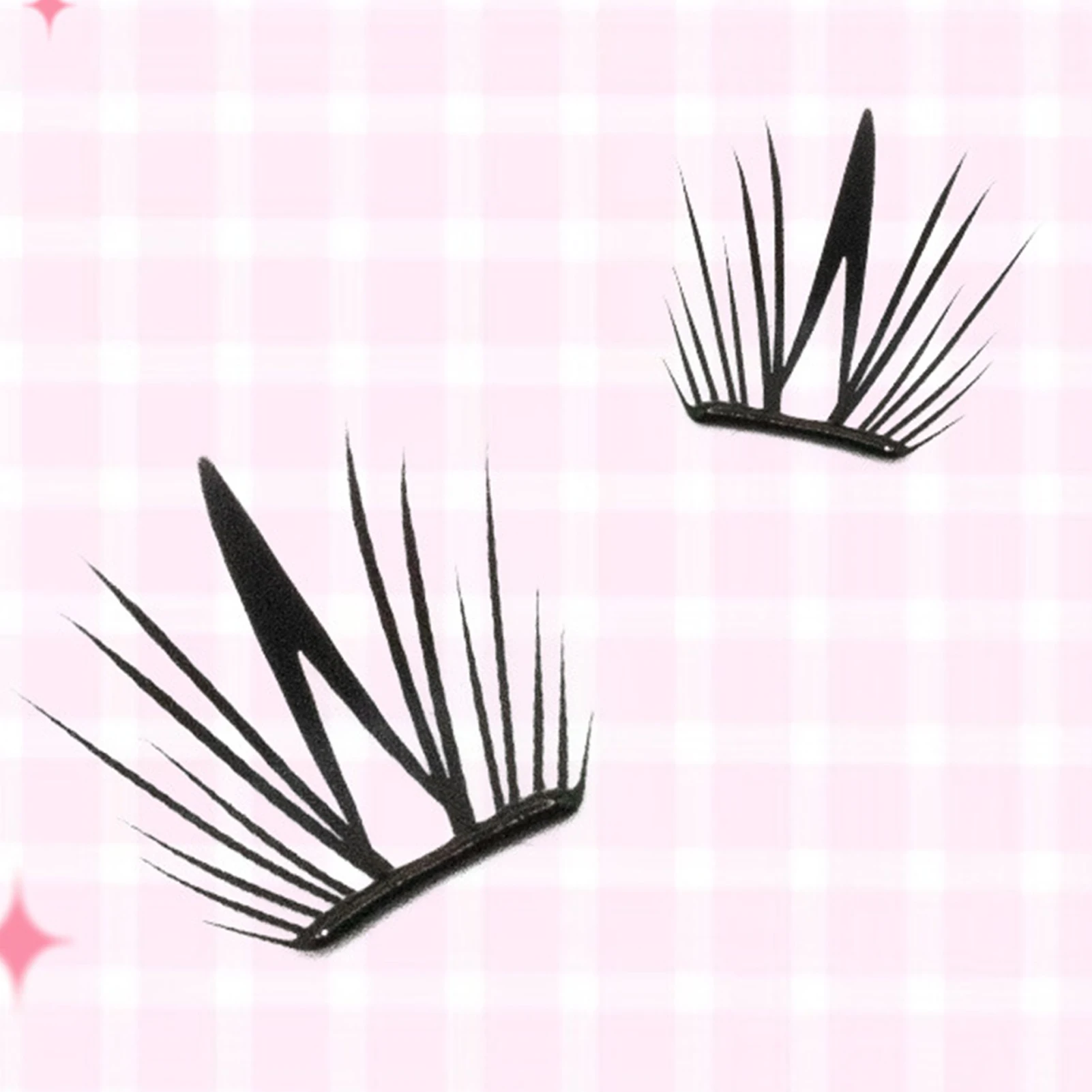 Magic Fairy-pestañas postizas sin pegamento, gran capacidad, Manga, libro de pestañas de estilo coreano, 7 13mm de longitud mixta, rizo C, pestañas de fibra negra