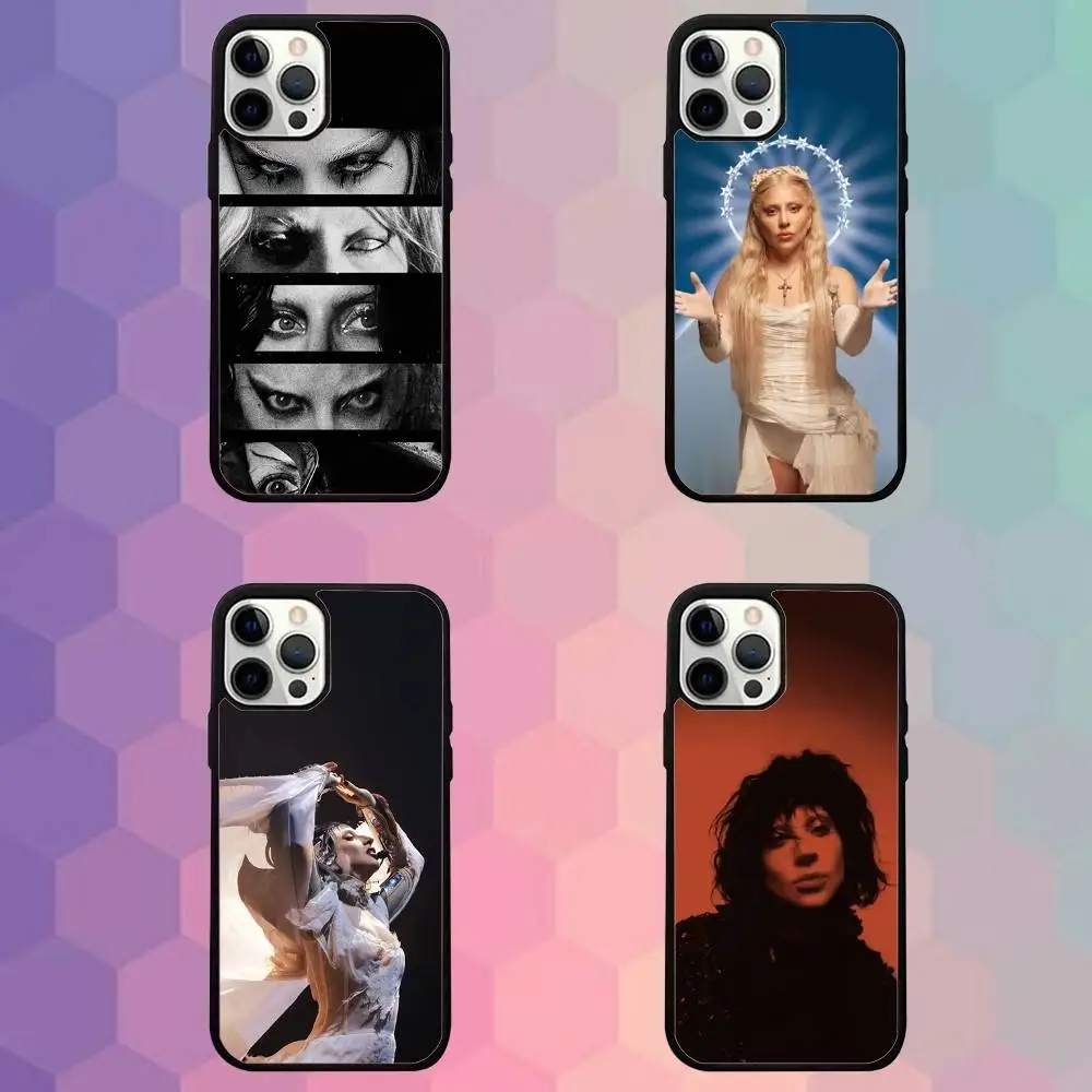 

L-Lady-ys Singer G-Gaga-as Phone Case For iPhone 16e,16,15,14,13,12,11,Plus,Pro,Max,Mini Magsafe Magnetic Wireless Charging