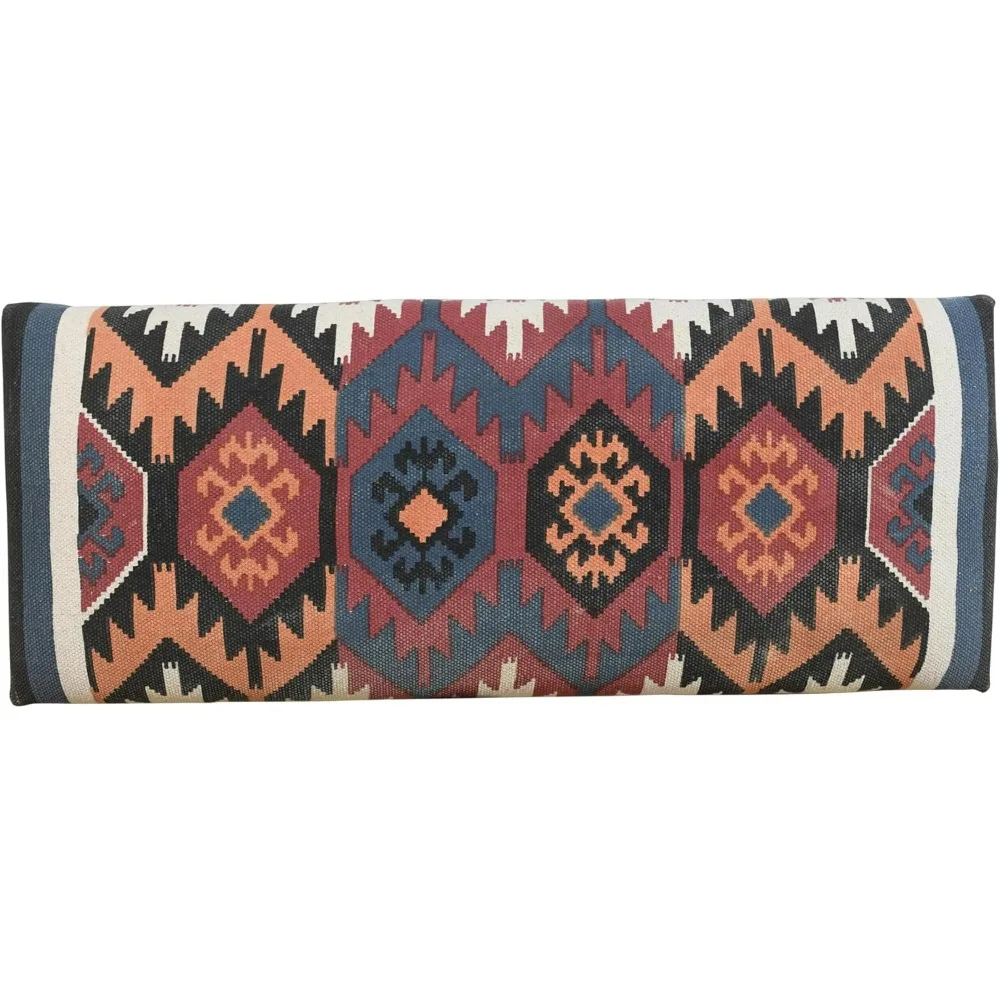 مقعد منجد لغرفة النوم - أثاث منزلي أحمر مصنوع يدويًا من LR للمدخل والبهو وغرفة المعيشة وغرفة الطين والممر