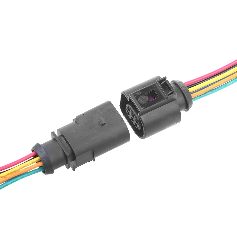 For VW Golf Jetta Audi Q7 Throttle Sensor Plug Wire Socket Male And Female Wiring Connector Accessories 1 Pcs