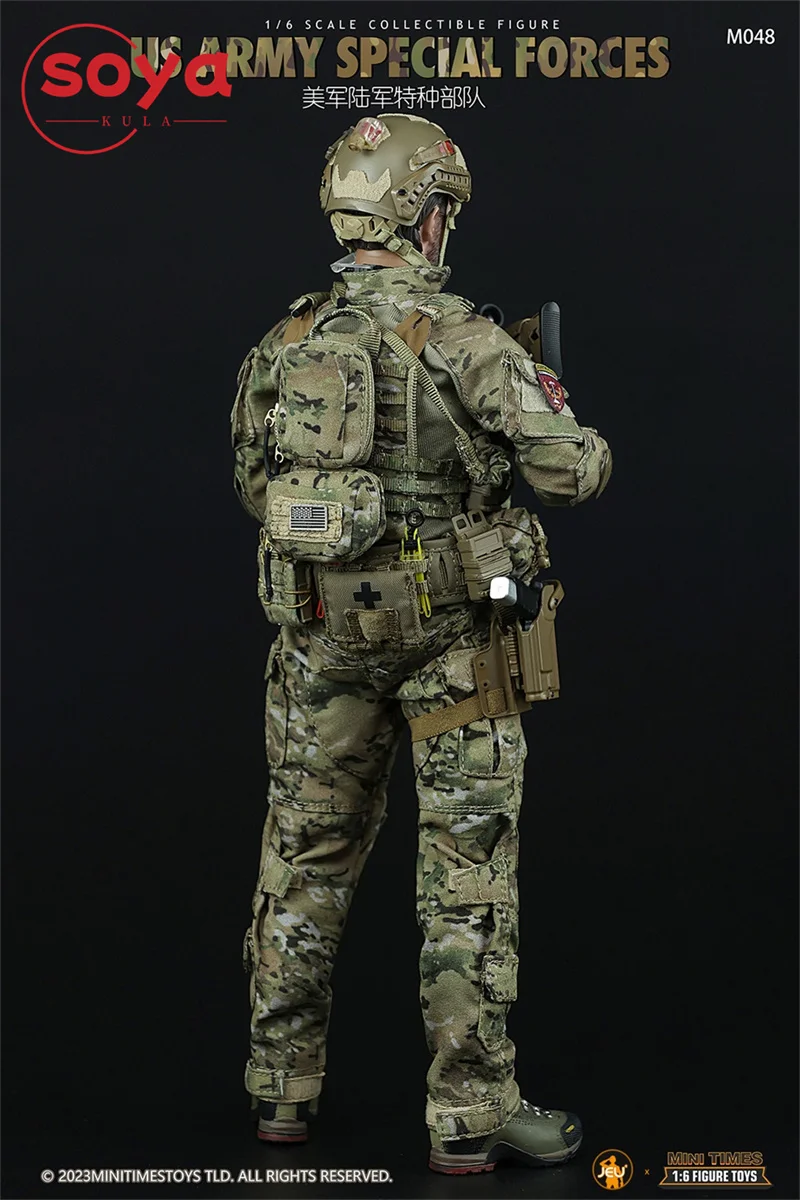 ألعاب صغيرة الحجم M048 1/6 مقياس الجيش الأمريكي القوة الخاصة عمل الشكل 12 ''التمثال الذكور العسكري الحديث مجموعة كاملة لعبة #5