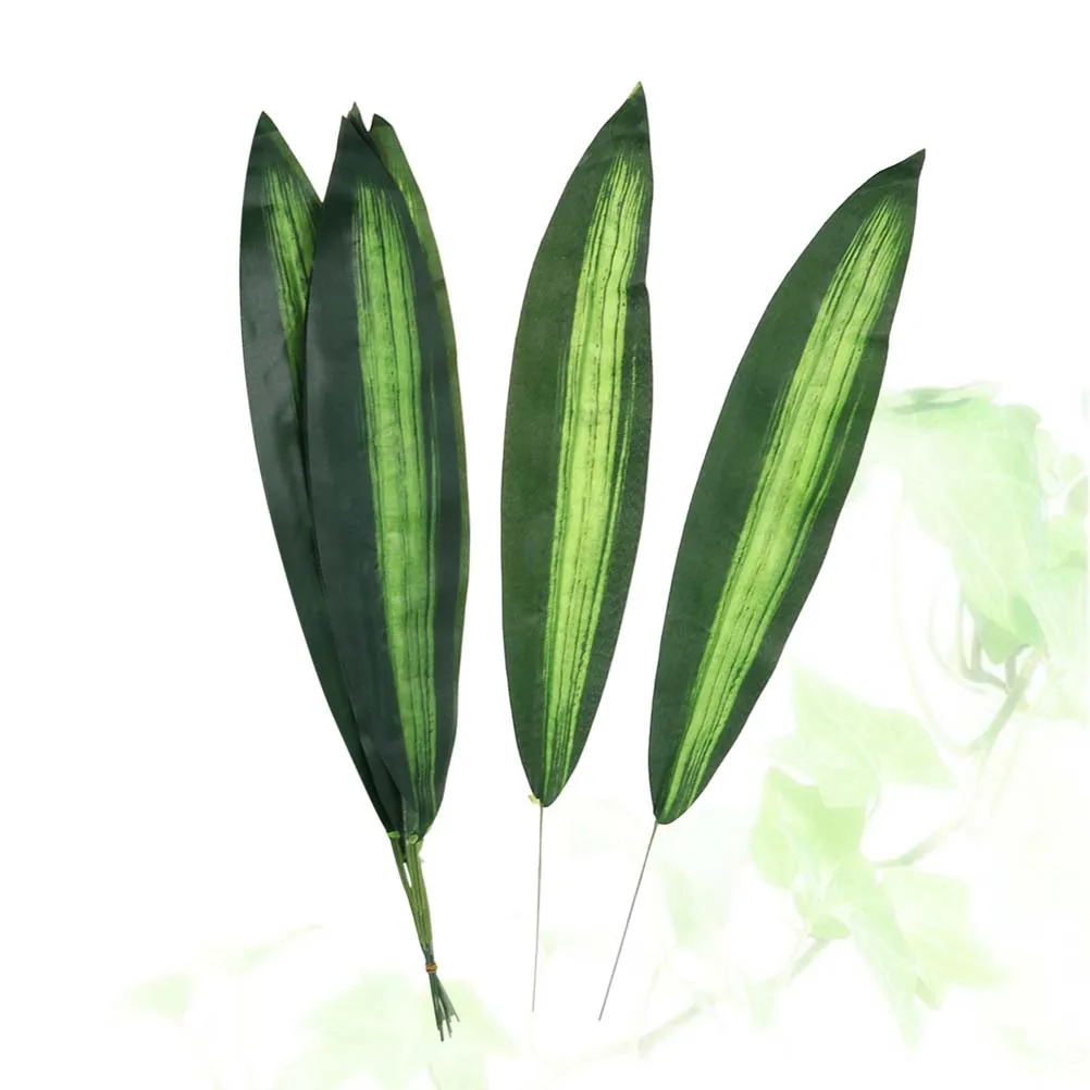 

10pcs Artificial Plants Decorative Leaves for Indoor Office Gallery Plant ArrangementDecorations