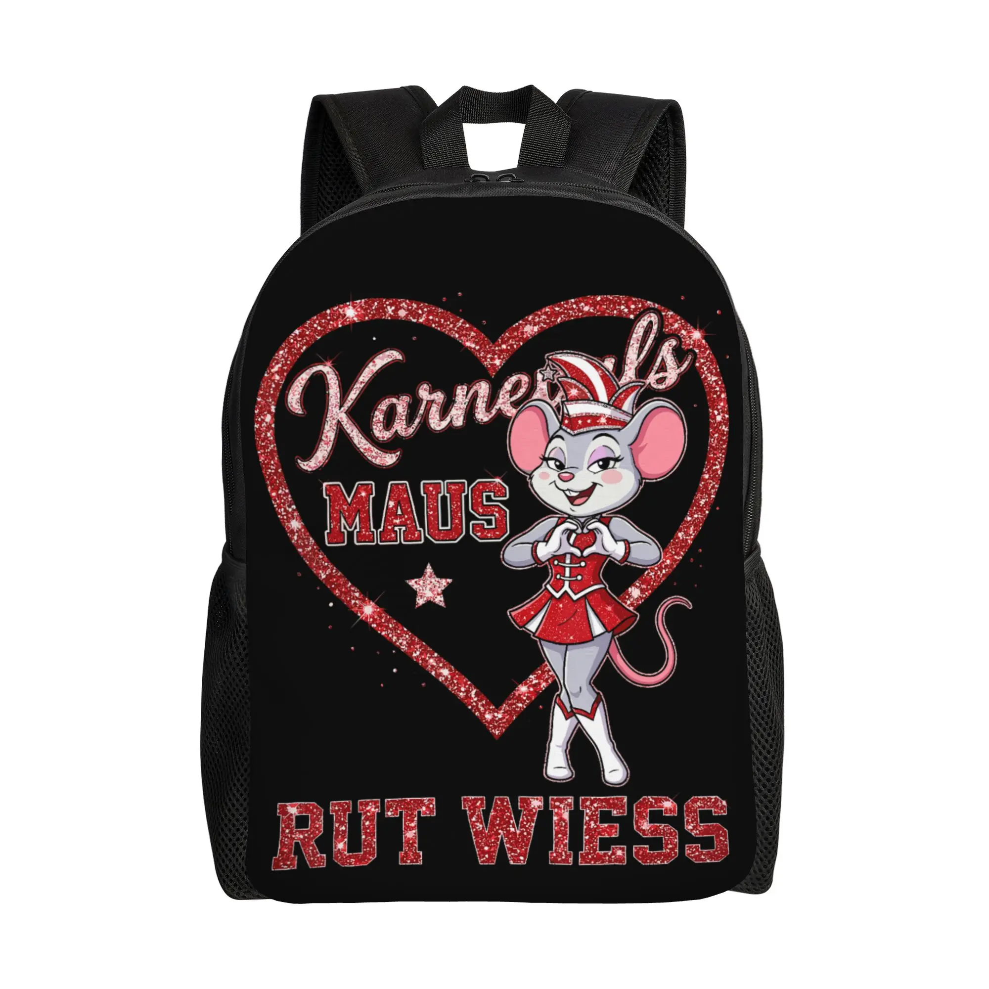 

Рюкзак Karnevalsmaus Koln Carnival Mouse для мужчин и женщин, стильный рюкзак для работы и учебы, сумка через плечо для ноутбука Karneval Maus, подарок