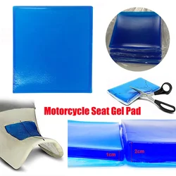 Comfort Motorcycle Seat Gel Pad Shock Absorption Comfortable Mats Cushion for Outdoor Camping Cycling Supplies 25x25x2cm