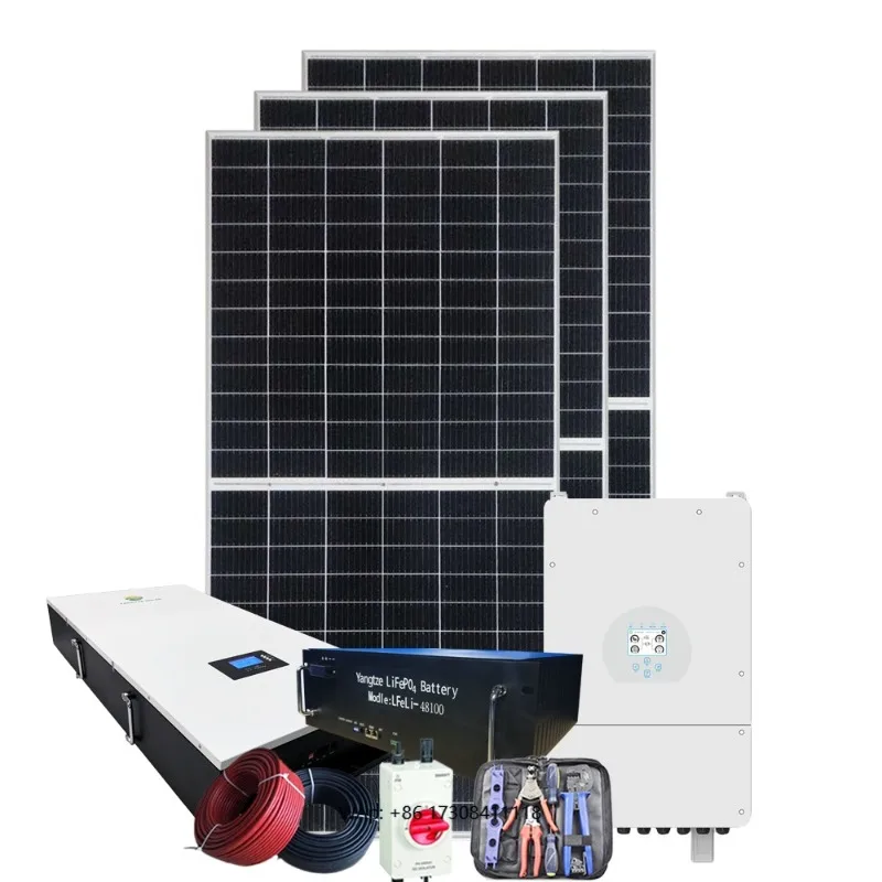25 Years Warranty Complete Design Hybrid Home Solar Panels 5kw Hybrid Kit for Home Energy Supply
