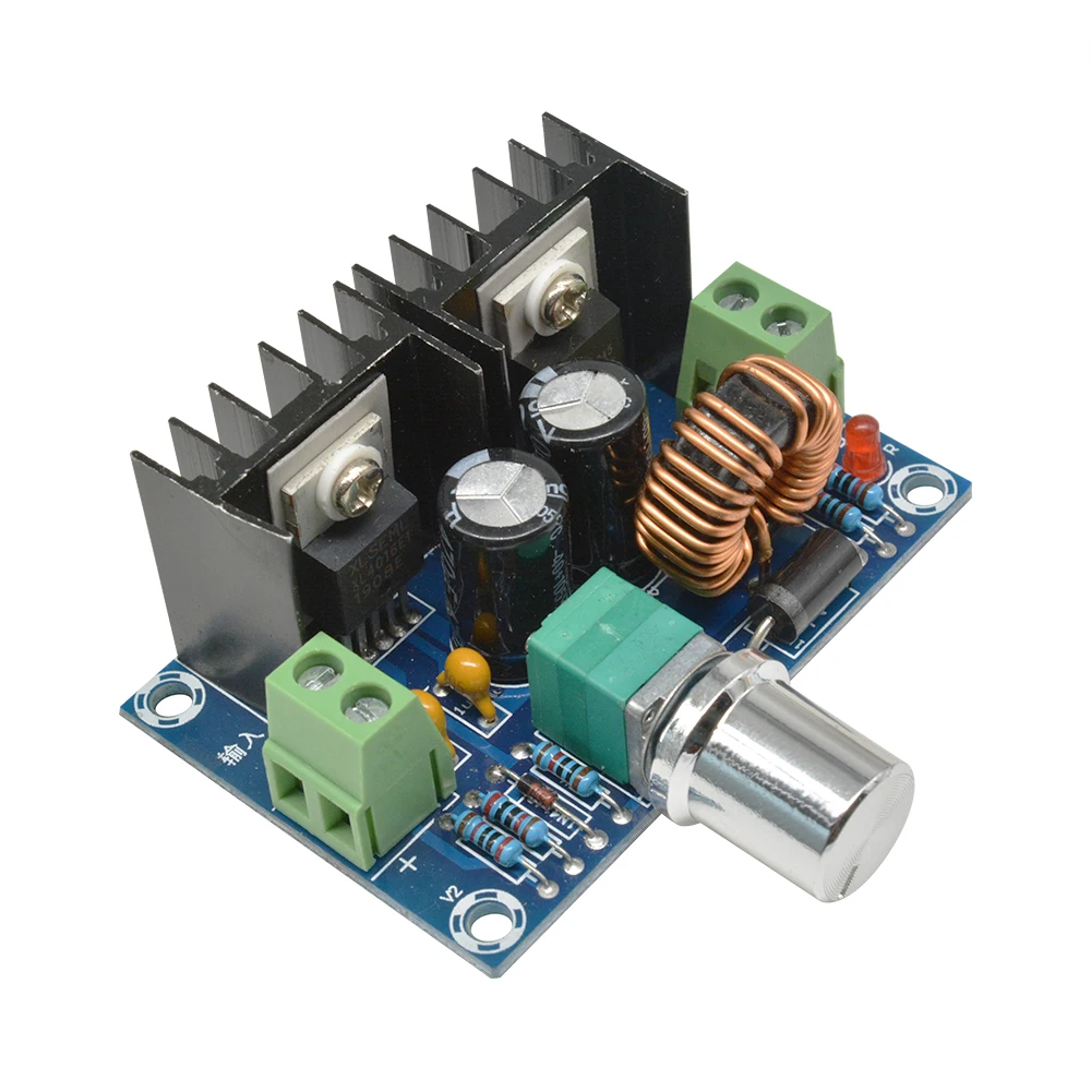 XH-M401 DC-DC Step Down Buck Converter Power Supply Module XL4016E1 PWM Adjustable 4-40V to 1.25 -36V Voltage Regulator 8A 200W