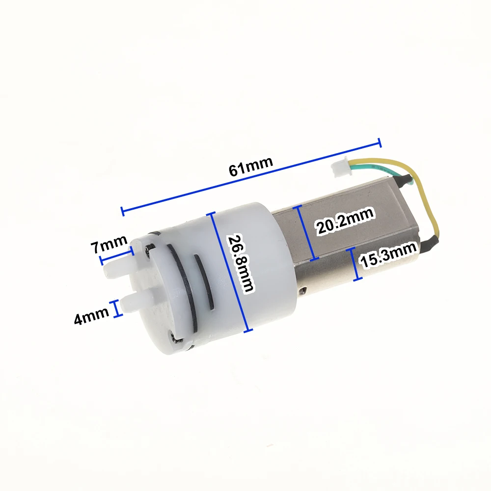 DC 3V 0.9A Water Pump Micro 180 Diaphragm Pump Precious Metal Brush Strong Magnetic Self-priming Pump